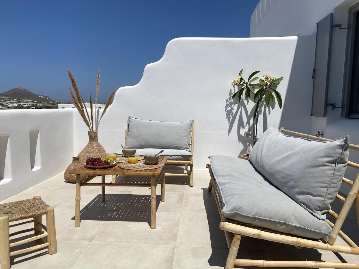 Villa Ypsilon Naxos - Luxury Holiday House With Amazing Sea View & Private Pool Agia Anna  Exterior foto